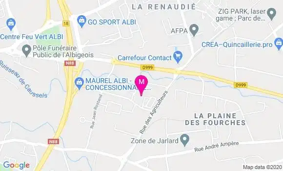 Localisation Dr Florent Charot