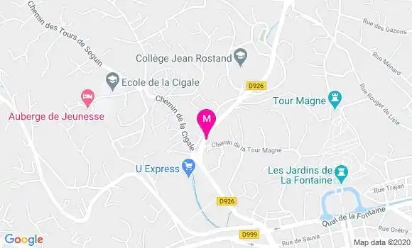 Localisation Dr Adrien Fontaine