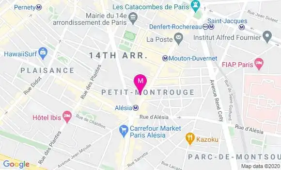 Localisation Dr Sylvain Briand