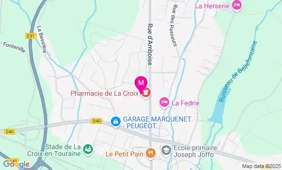 Localisation Dr Emmanuel Bagourd
