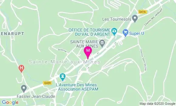 Localisation Dr Pascal Philippe Huffschmitt
