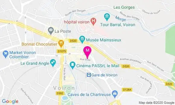 Localisation Dr Vincent Bach