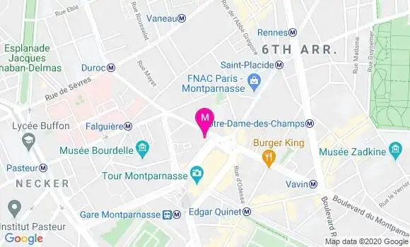 Localisation Dr Caroline Bollet