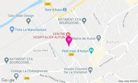 Localisation Dr Mathieu Tcholatchue