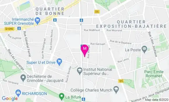 Localisation Dr Helene Fay