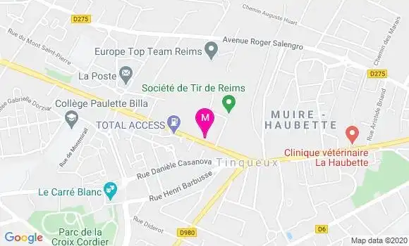 Localisation Dr Louis Job