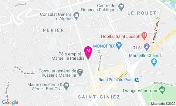 Localisation Dr Isabelle Paoli
