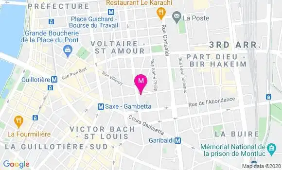 Localisation Dr Emmanuelle Brosset Heckel