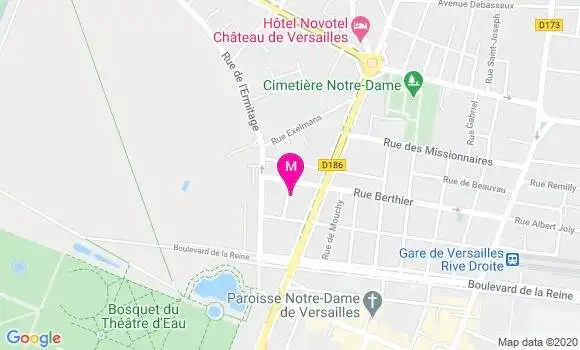 Localisation Dr Claire Douce