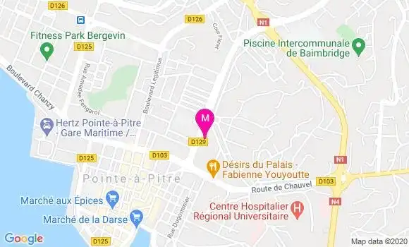 Localisation Dr Emmanuelle Ursule Oulac