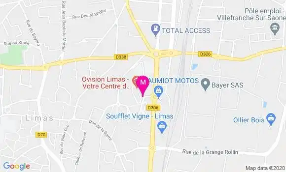 Localisation Dr Georges Zaatar
