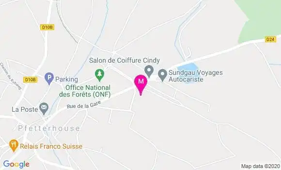 Localisation Dr Nawal Maache