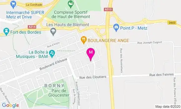 Localisation Dr Marie Legname
