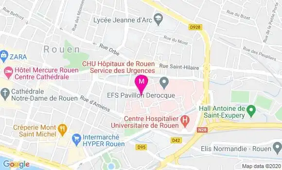 Localisation Dr Axel Lebas