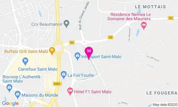 Localisation Dr Bertrand Feit