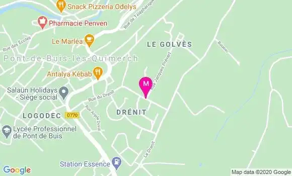 Localisation Dr Albane Boudier