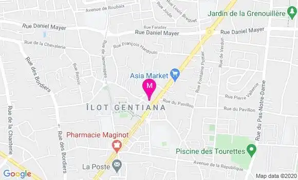 Localisation Dr Anne Marie Guennoc