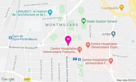 Localisation Dr Pierre Gregoire Guinot
