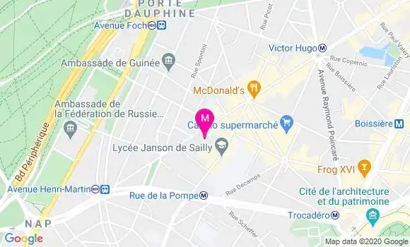 Localisation Dr Magali Lesavre
