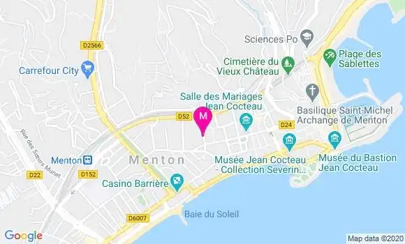 Localisation Dr Cecilia Leal