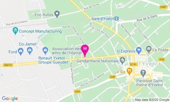 Localisation Dr William Side