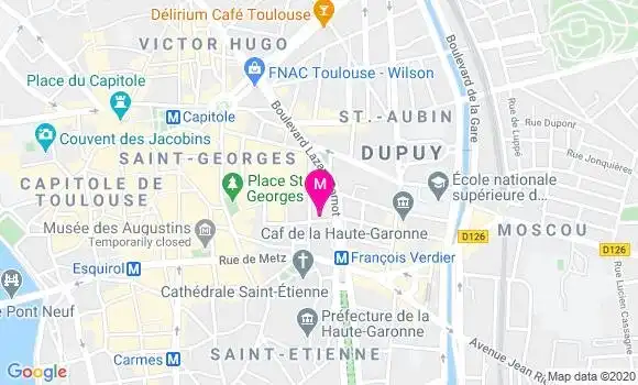 Localisation Dr Sandra Ploussard