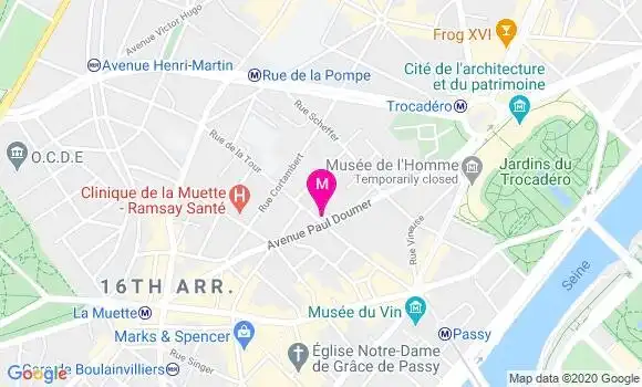 Localisation Dr Chloe Leandri