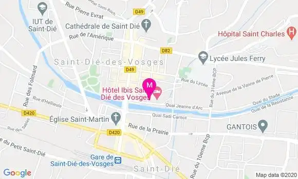 Localisation Dr Constance Barlier Pressager