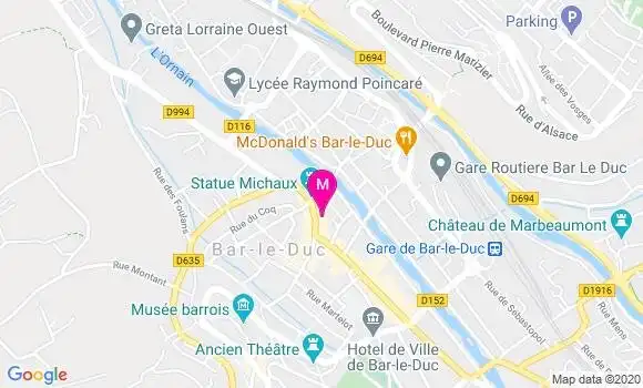 Localisation Dr Nacera Djafer Houari