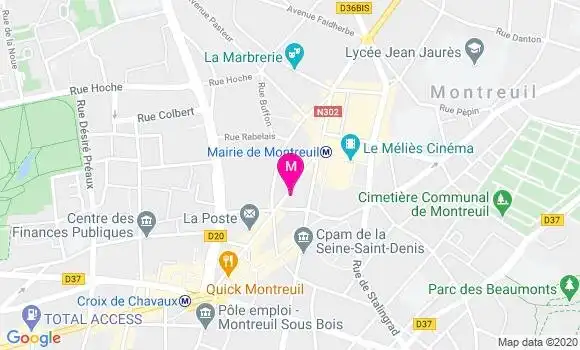 Localisation Dr Ghania Abdiche