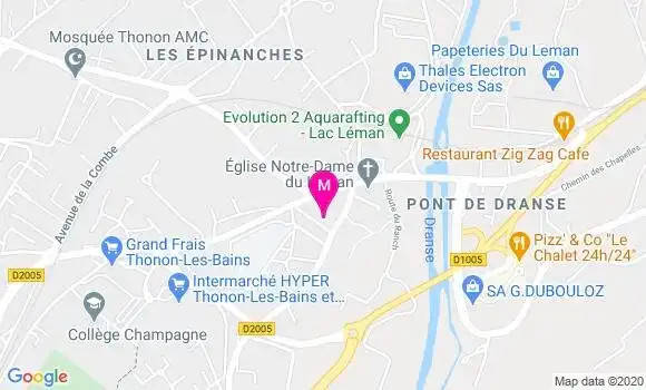 Localisation Dr Herve Dumas