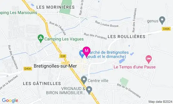 Localisation Dr Florence Guilmand Merieau