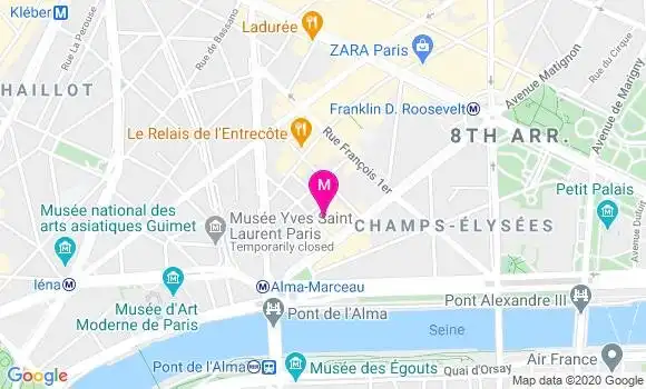 Localisation Dr Anne Pouzoulet