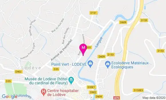Localisation Dr Anne Lotthe