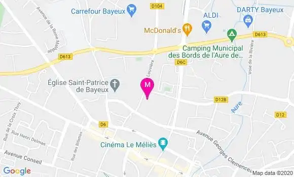 Localisation Dr Frederique Jones