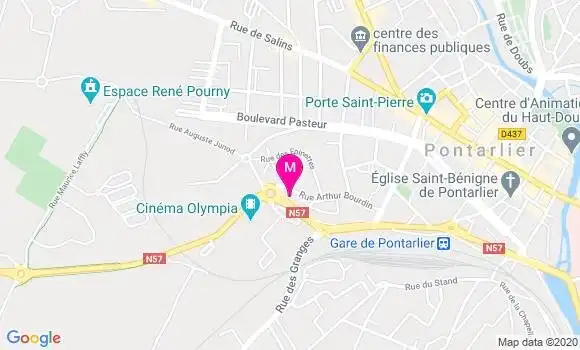 Localisation Dr Silvina Oulton