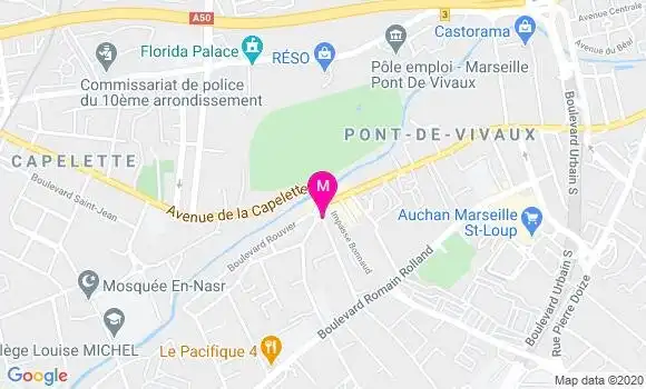 Localisation Dr Fabienne Chauvin