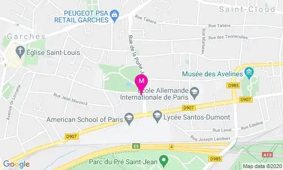 Localisation Dr Fabrice Rivollier
