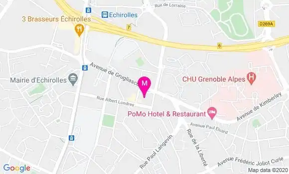 Localisation Dr Catalina Lopez