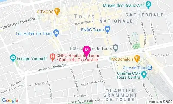 Localisation Dr Thomas Rufin