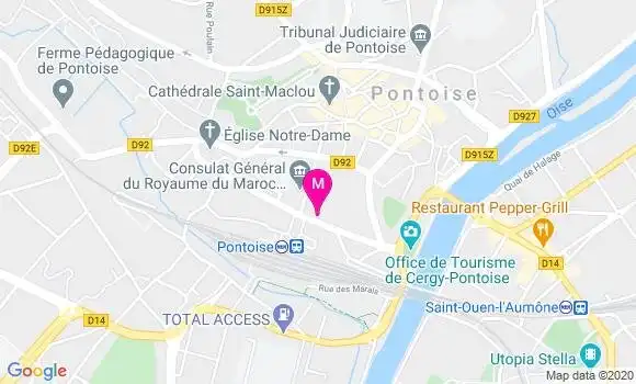 Localisation Dr Akouete D