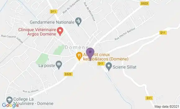 Localisation Dr Bernard Pascal