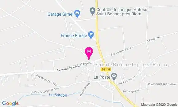 Localisation Dr Louise Tixier