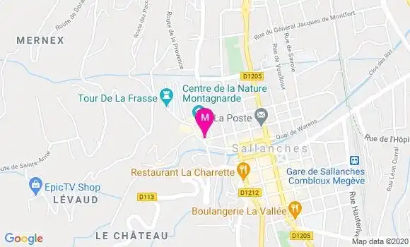Localisation Dr Martine Philoche
