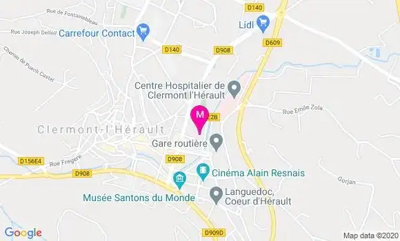 Localisation Dr Manuel Valverde
