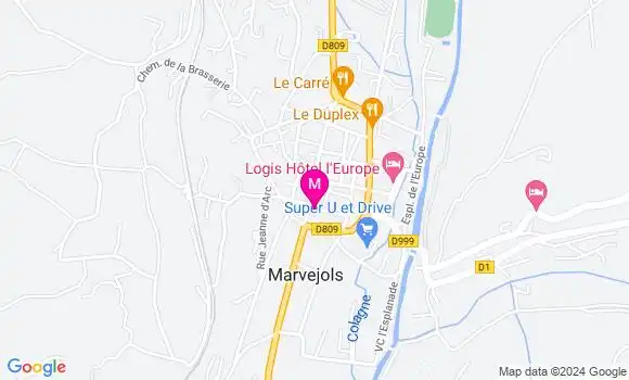 Localisation Dr Jean Charles Deveze