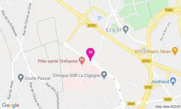 Localisation Dr Mamadou Aliou Barry