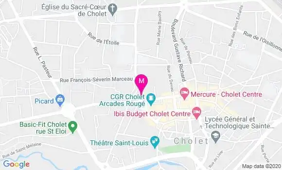 Localisation Dr Alexandra Thibaudeau
