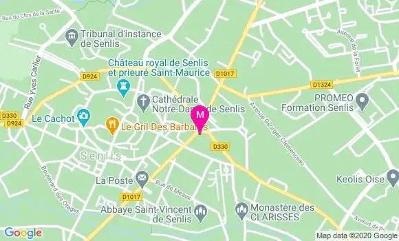 Localisation Dr Cedric Rau