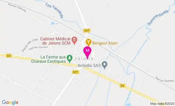 Localisation Dr Florence Prevot